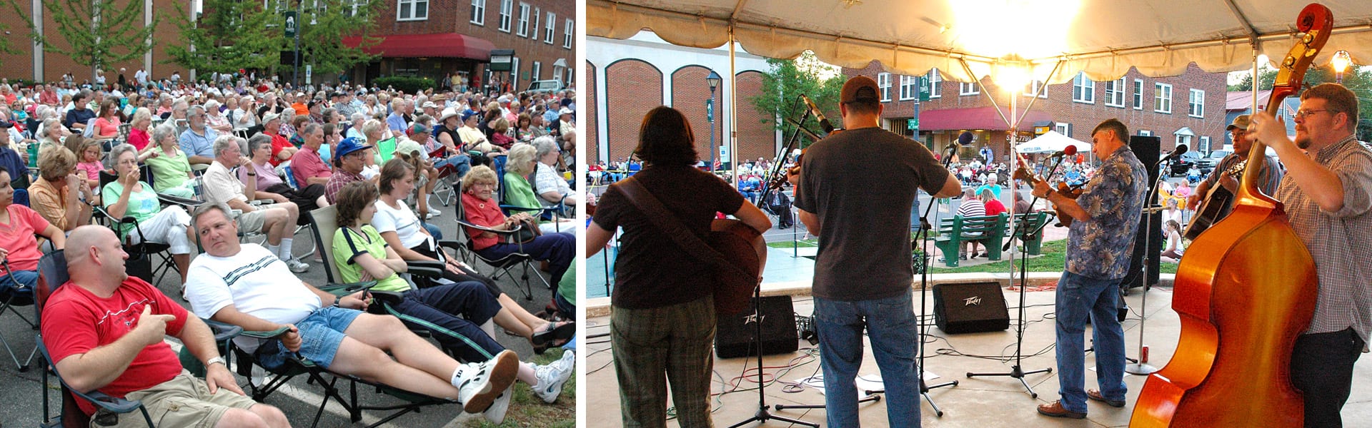 pickin on the square franklin nc north carolina